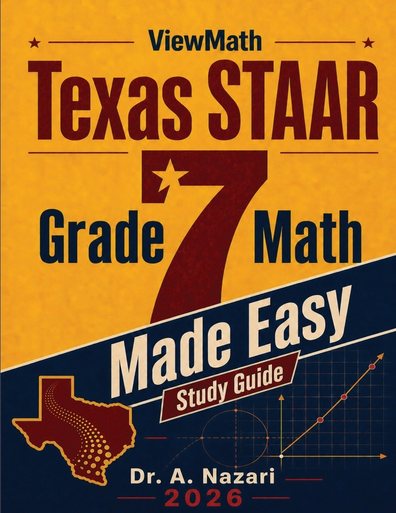 Texas STAAR Grade 7 Math Made Easy: Study Guide with Key Concepts, Review & Practice cover