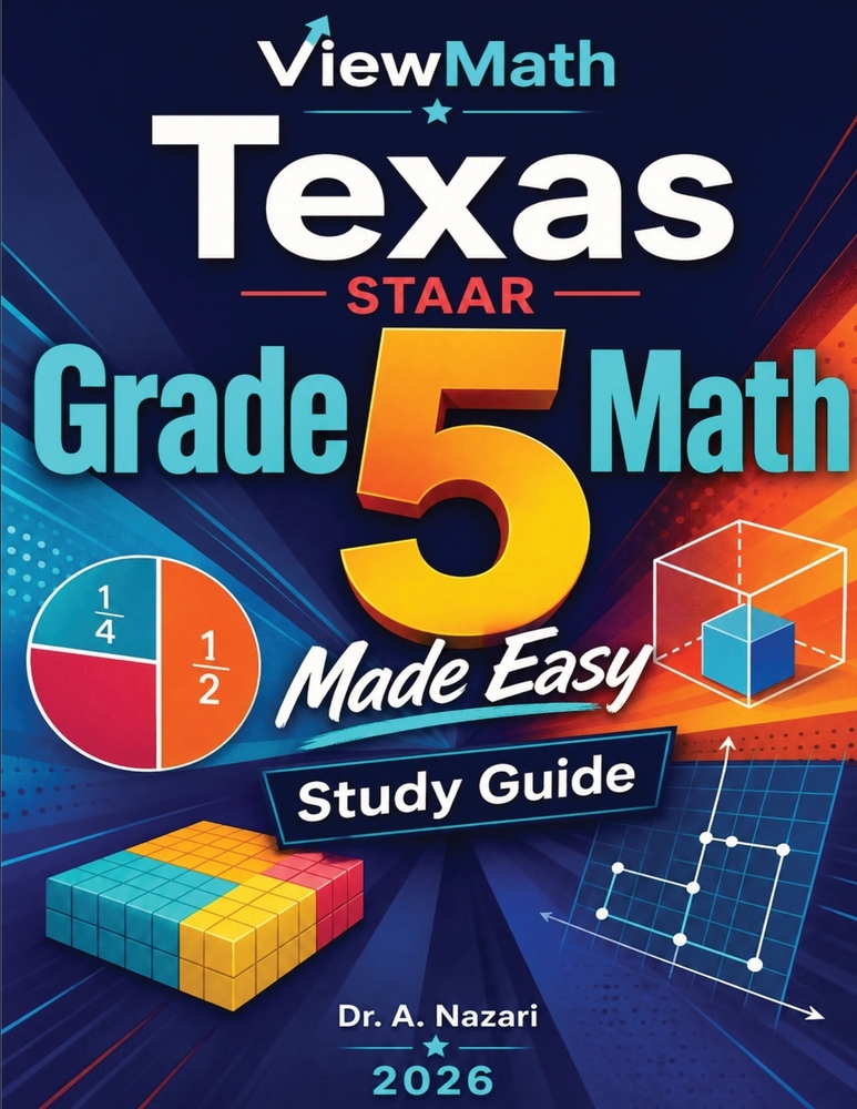 Texas STAAR Grade 5 Math Made Easy: Study Guide with Key Concepts, Review & Practice cover