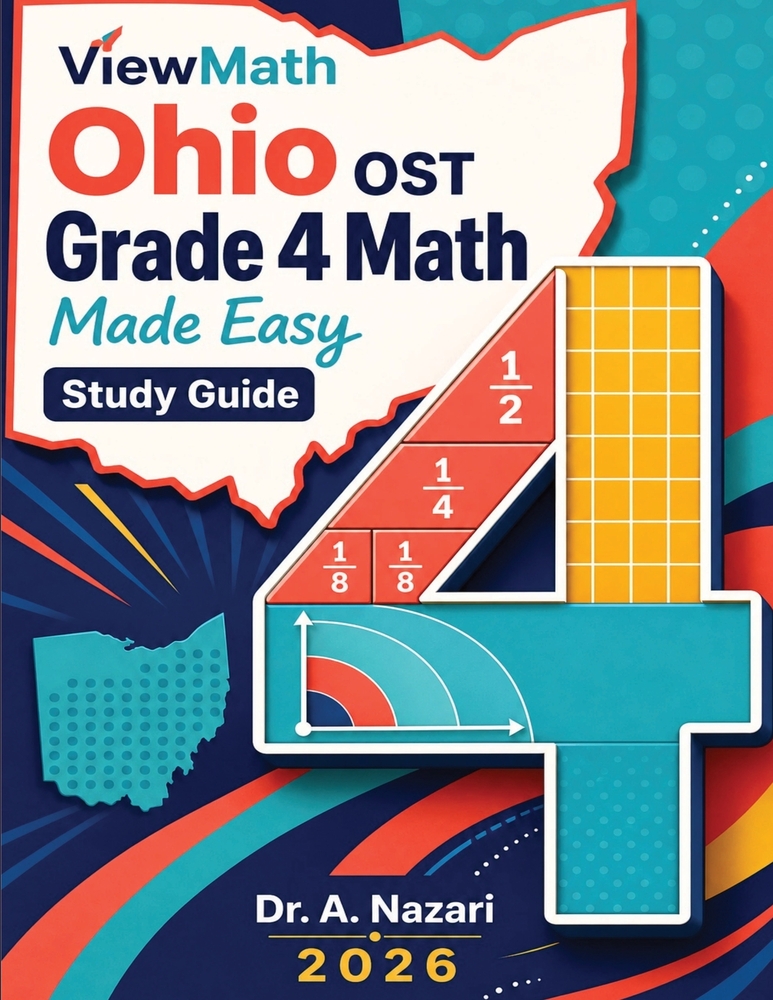 Ohio OST Grade 4 Math Made Easy: Study Guide with Key Concepts, Review & Practice cover