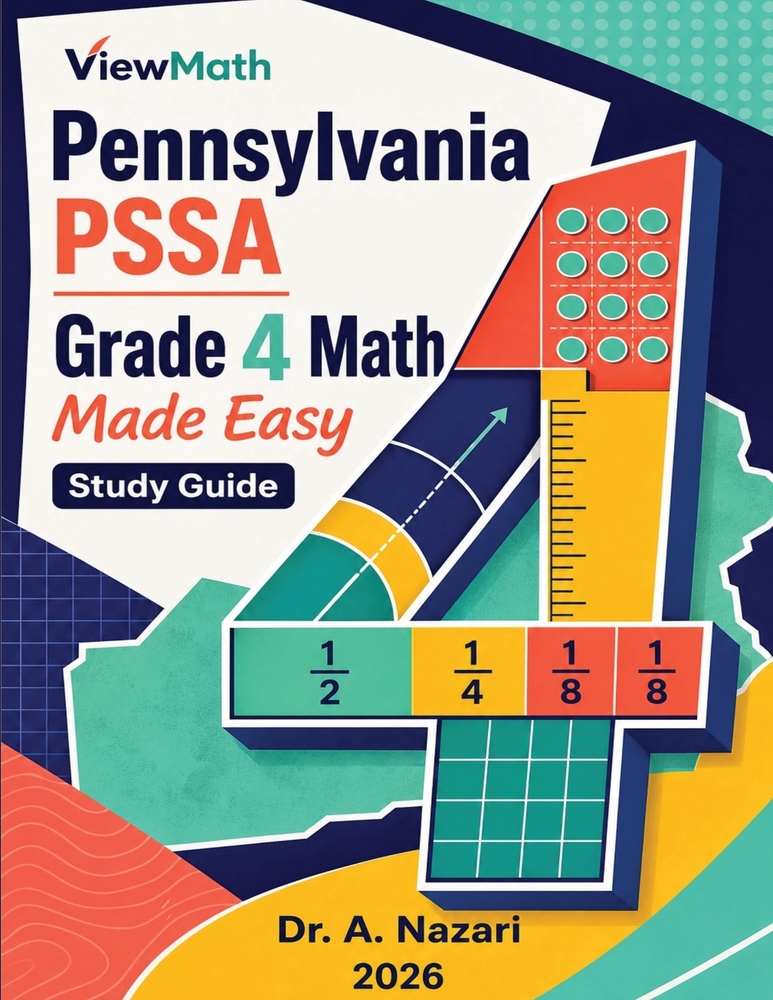 Pennsylvania PSSA Grade 4 Math Made Easy: Study Guide with Key Concepts, Review & Practice cover
