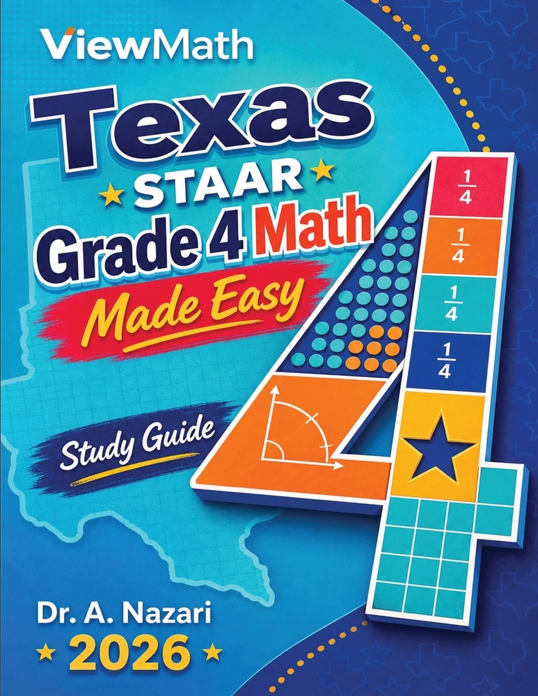 Texas STAAR Grade 4 Math Made Easy: Study Guide with Key Concepts, Review & Practice cover