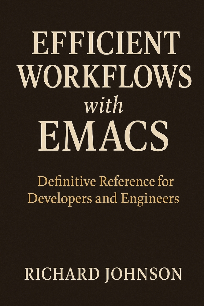 Efficient Workflows with Emacs: Definitive Reference for Developers and Engineers cover
