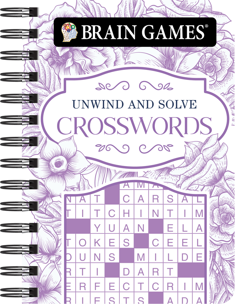 Brain Games - To Go - Unwind and Solve: Crosswords cover