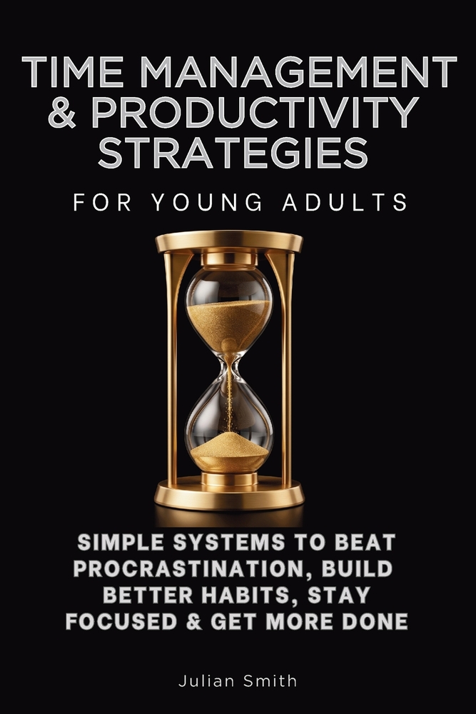 Time Management Techniques & Productivity Strategies for Young Adults: Simple Systems to Beat Procrastination, Build Better Habits, Stay Focused & Get cover
