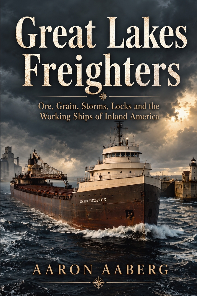Great Lakes Freighters: Ore, Grain, Storms, Locks and the Working Ships of Inland America cover