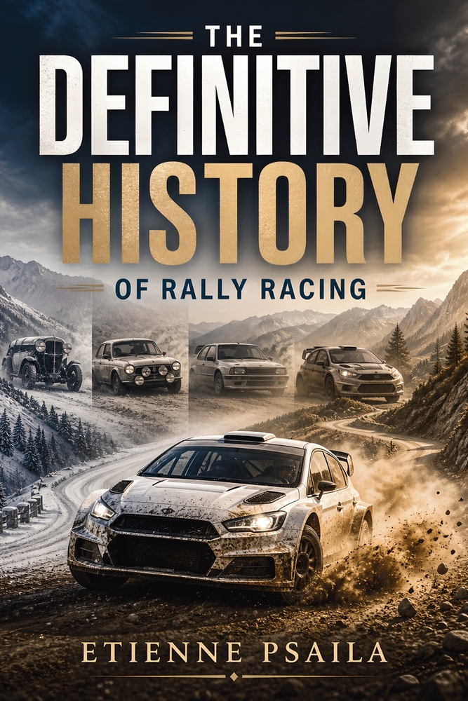 The Definitive History Of Rally Racing cover