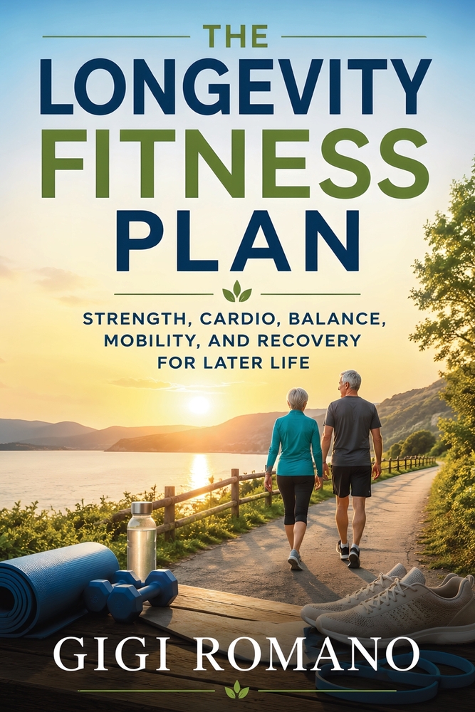 The Longevity Fitness Plan: Strength, Cardio, Balance, Mobility, and Recovery for Later Life cover