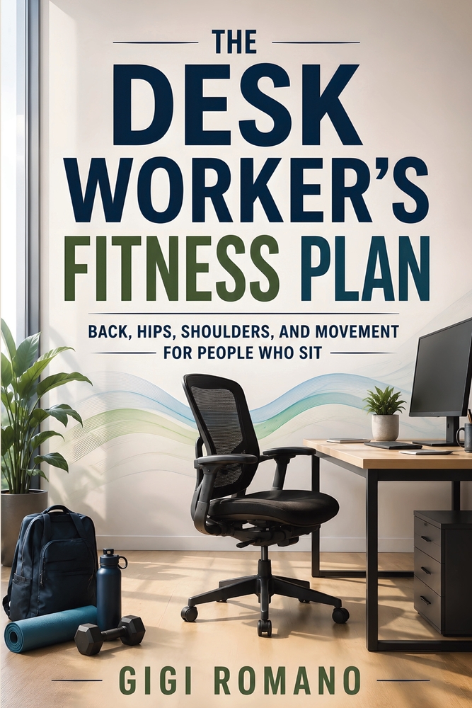 The Desk Worker's Fitness Plan: Back, Hips, Shoulders, and Movement for People Who Sit cover