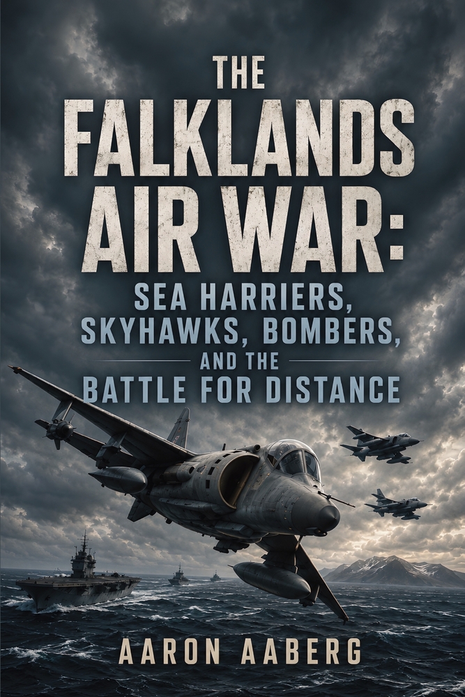 The Falklands Air War: Sea Harriers, Skyhawks, Bombers, and the Battle for Distance cover