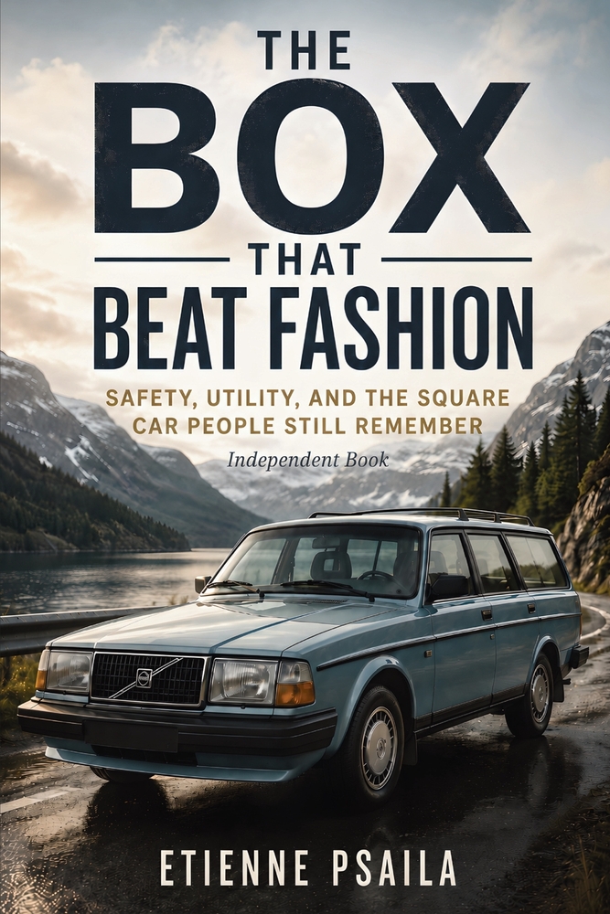 The Box That Beat Fashion: Safety, Utility, and the Square Car People Still Remember (Independent Book) cover