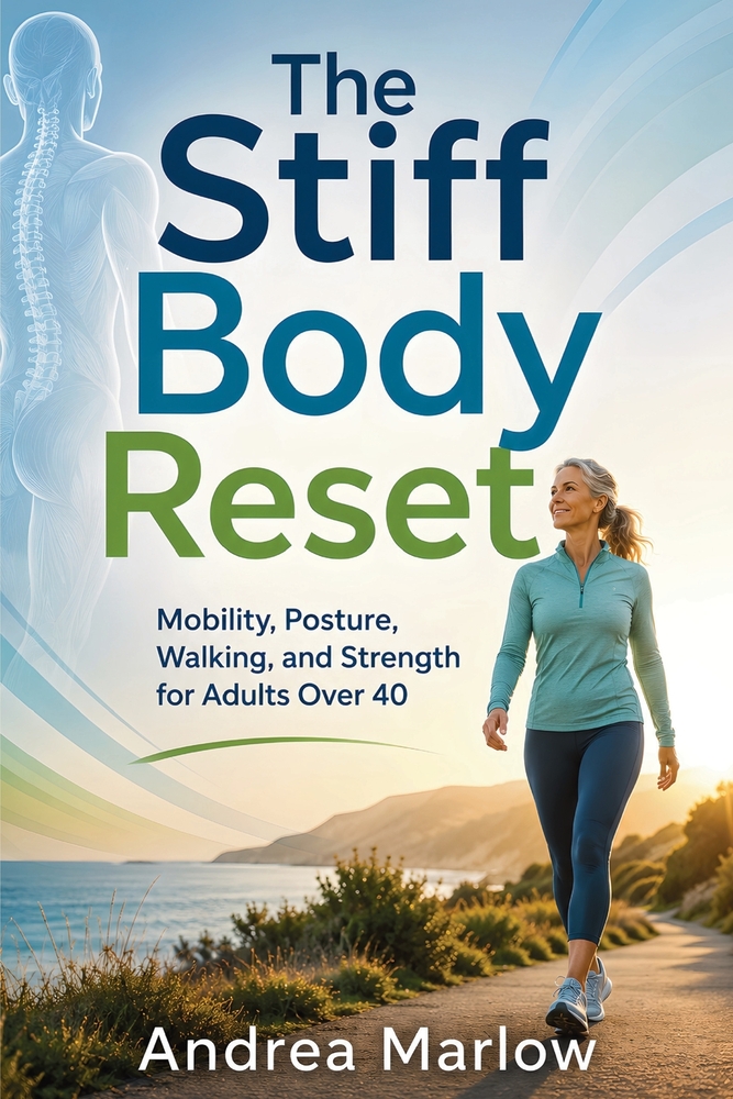The Stiff Body Reset: Mobility, Posture, Walking, and Strength for Adults Over 40 cover