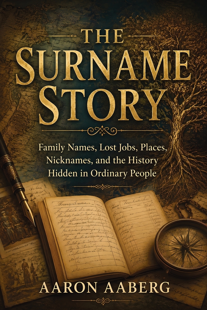 The Surname Story: Family Names, Lost Jobs, Places, Nicknames, and the History Hidden in Ordinary People cover