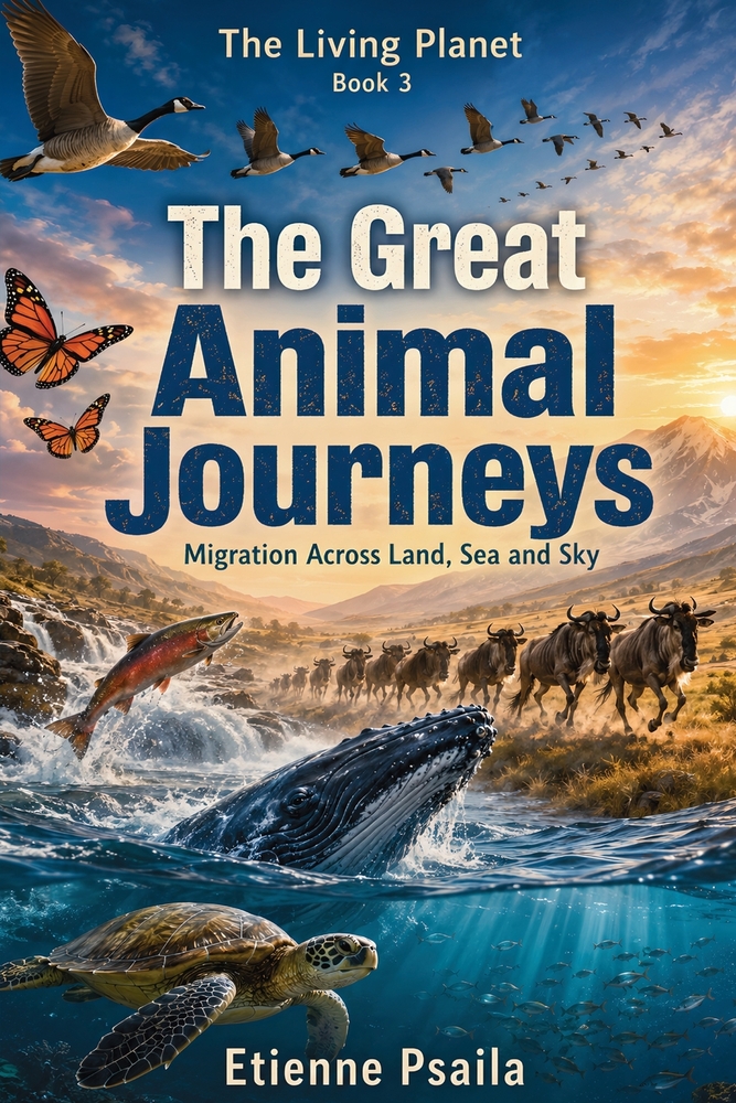 The Great Animal Journeys: Migration Across Land, Sea and Sky cover