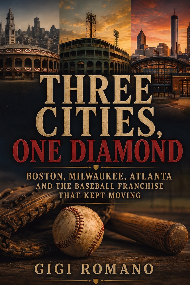 Three cities, one diamond: Boston, Milwaukee, Atlanta and the baseball franchise that kept moving cover