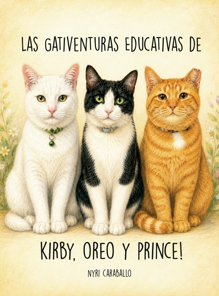 Las Gativenturas Educativas de Kirby, Oreo y Prince! cover