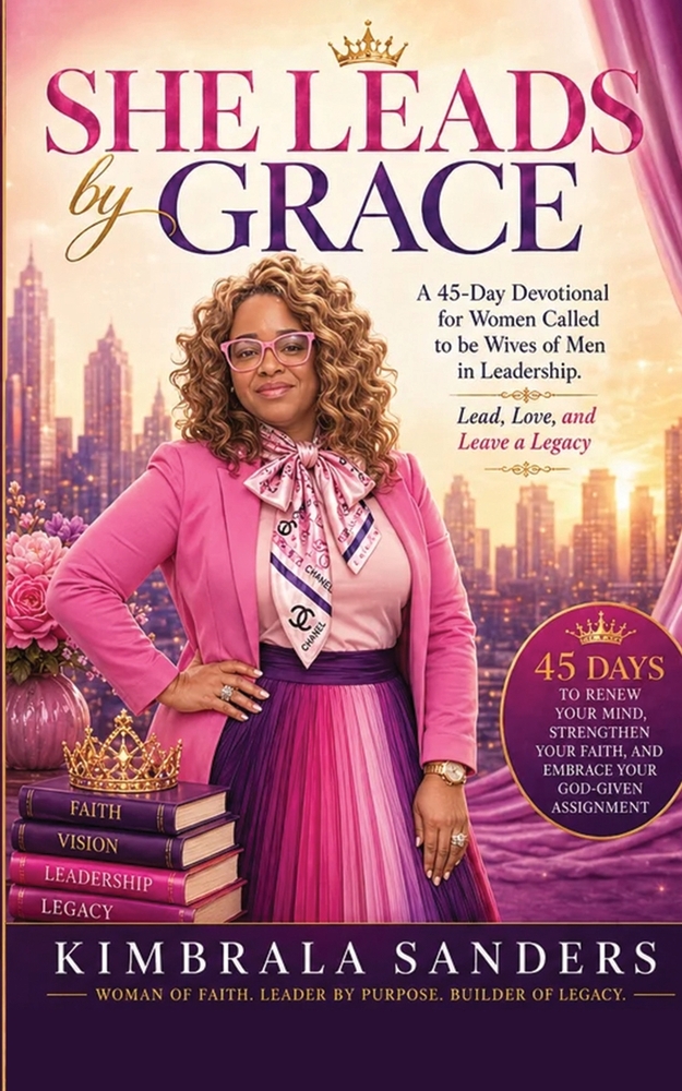 She Leads by Grace: A 45-Day Devotional for Women Called to be Wives of Men in Leadership cover
