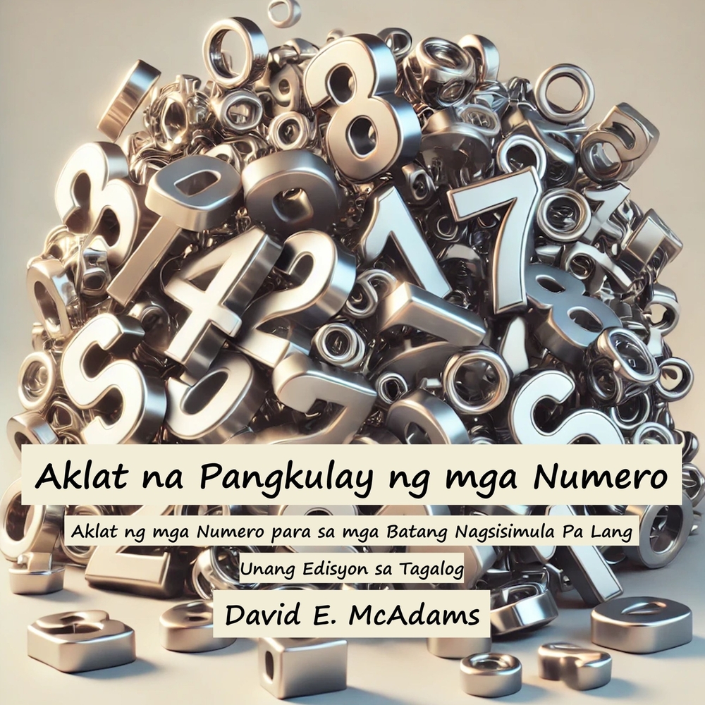 Aklat na Pangkulay ng mga Numero: Aklat ng mga Numero para sa mga Batang Nagsisimula Pa Lang cover