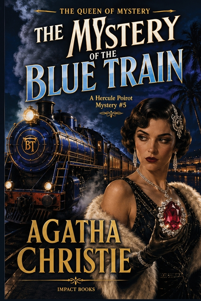 The Mystery of the Blue Train: A Hercule Poirot Mystery of Murder, Jewels, and Riviera Intrigue cover