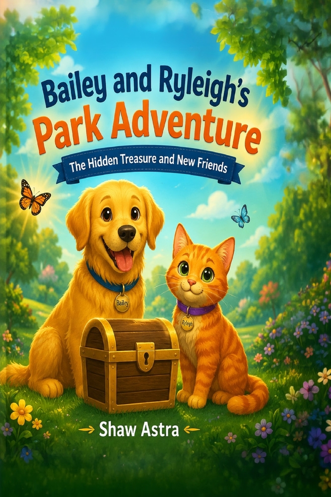 Bailey and Ryleigh's Park Adventure: The Hidden Treasure and New Friends cover