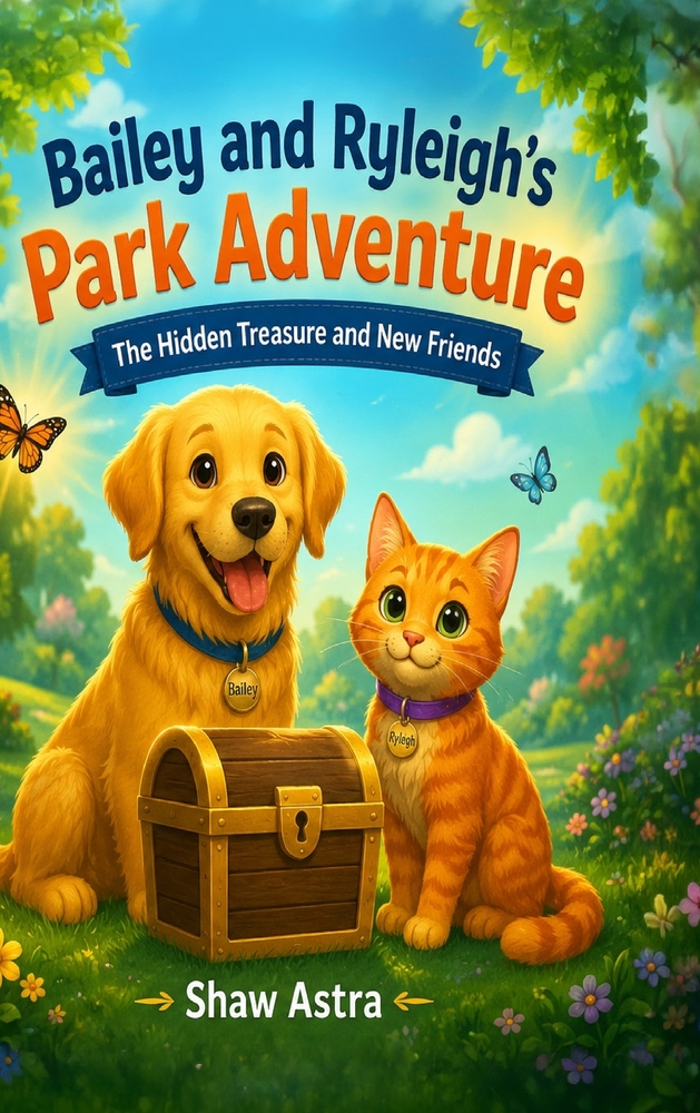 Bailey and Ryleigh's Park Adventure: The Hidden Treasure and New Friends cover