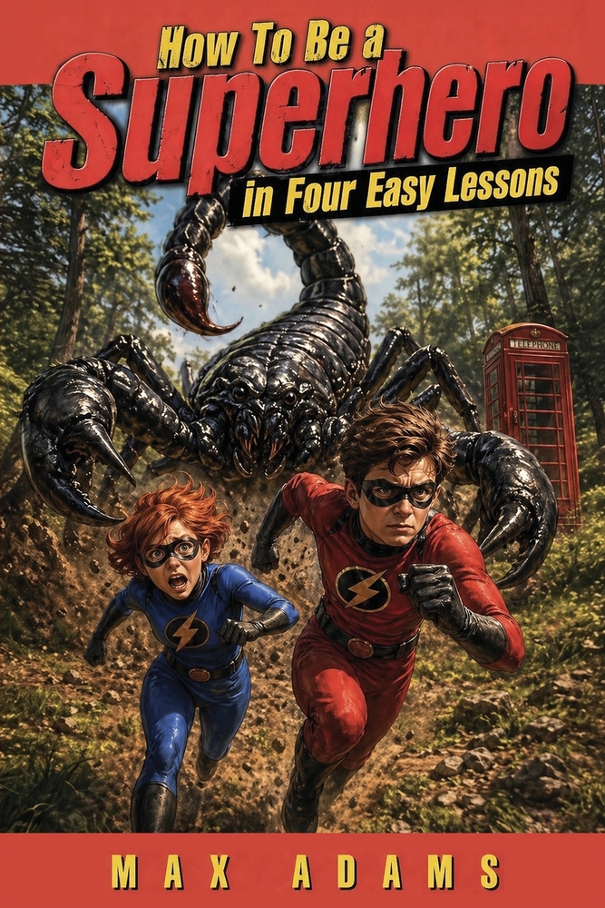 How to Be a Superhero in Four Easy Lessons cover
