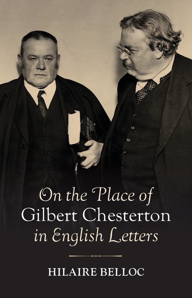 On the Place of Gilbert Chesterton in English Letters cover