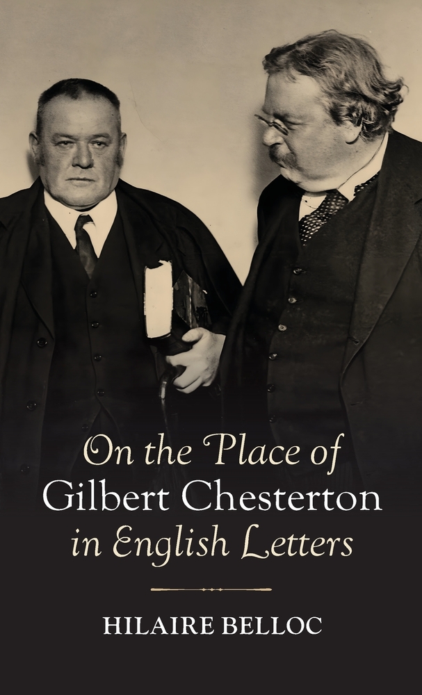 On the Place of Gilbert Chesterton in English Letters cover