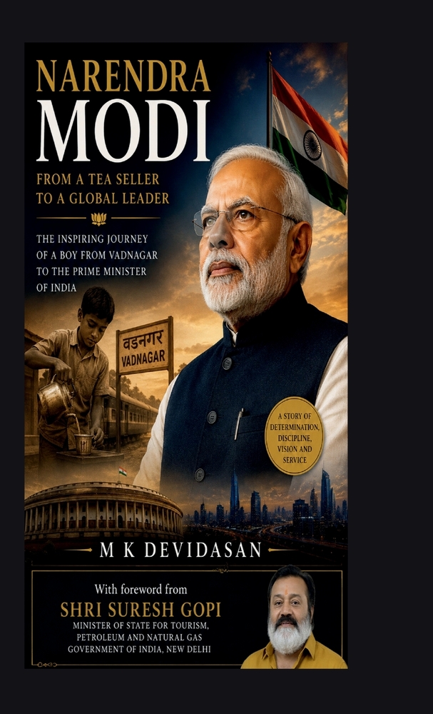 Narendra Modi: From a Tea Seller to a Global Leader cover