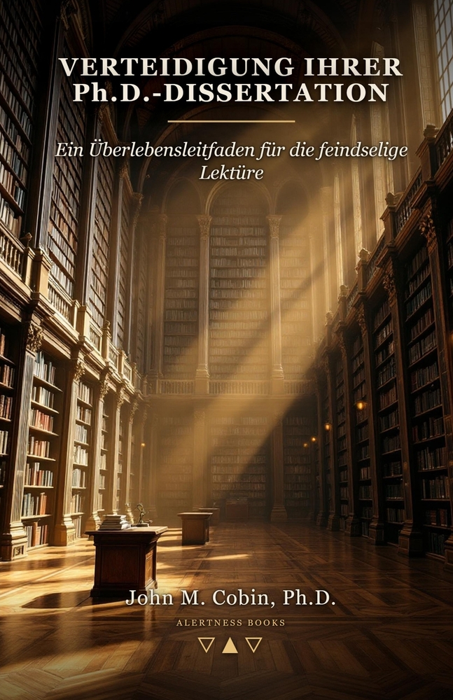 Verteidigung Ihrer Ph.D.-Dissertation cover