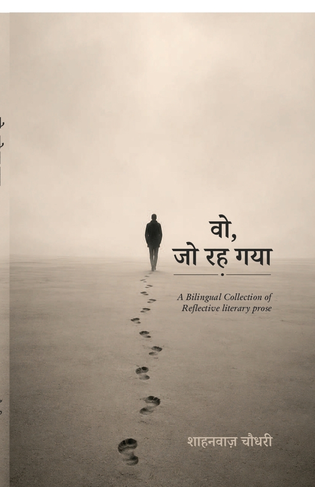 Woh, Jo Reh Gaya: A Bilingual Collection of Reflective literary prose cover