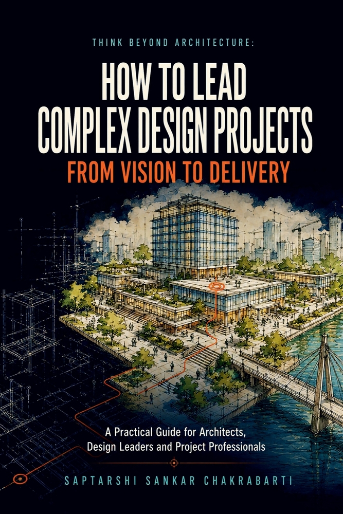 Think Beyond Architecture: HOW TO LEAD COMPLEX DESIGN PROJECTS FROM VISION TO DELIVERY: A Practical Guide for Architects, Design Leaders and Project P cover