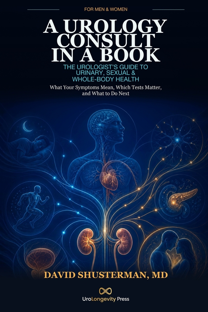 A Urology Consult in a Book: The Urologist's Guide to Urinary, Sexual & Whole-Body Health cover