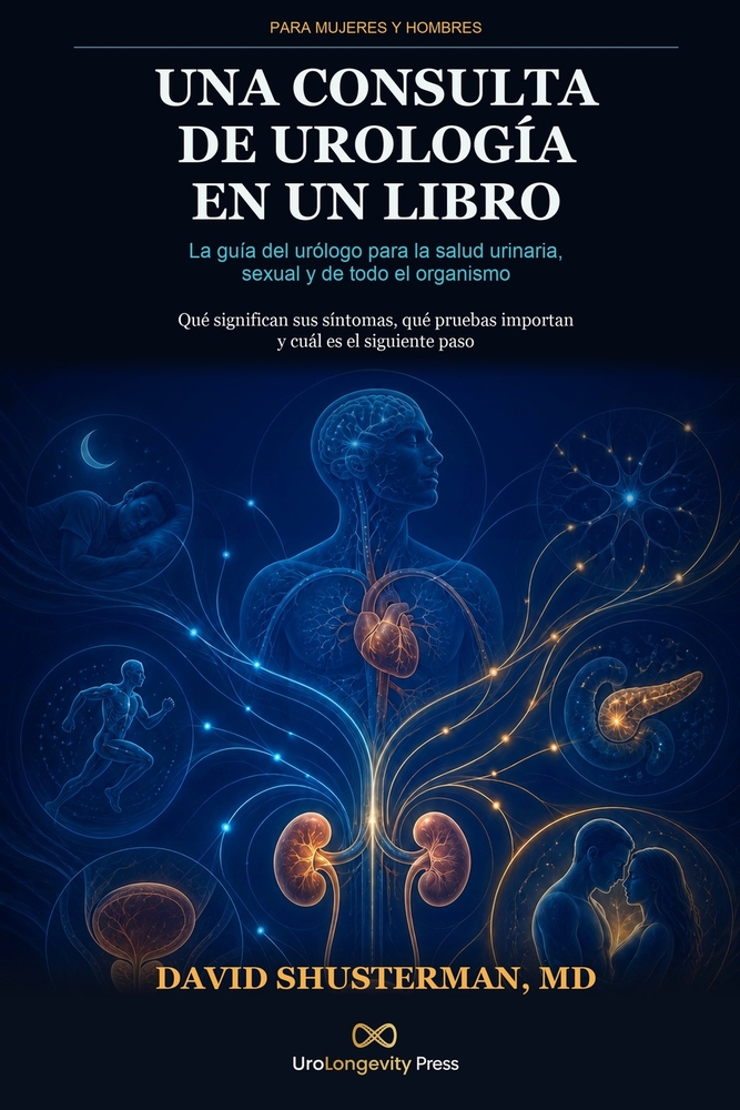 Una consulta de urología en un libro: La guía del urólogo para la salud urinaria, sexual y de todo el organismo cover
