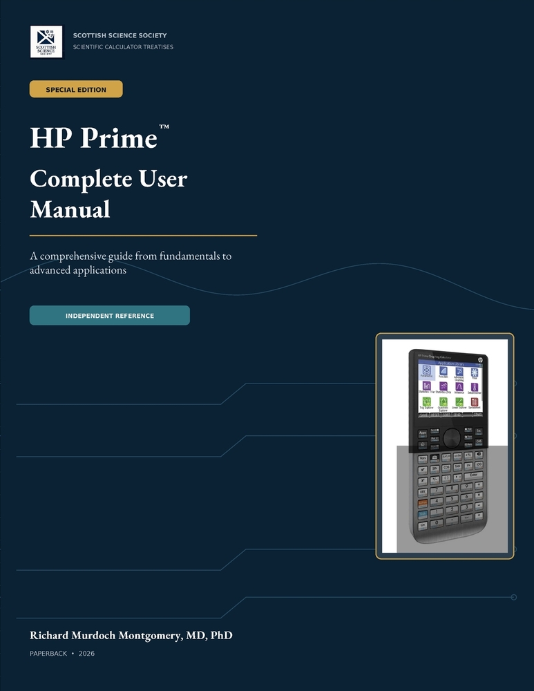 HP Prime Complete User Manual (Special Edition) cover