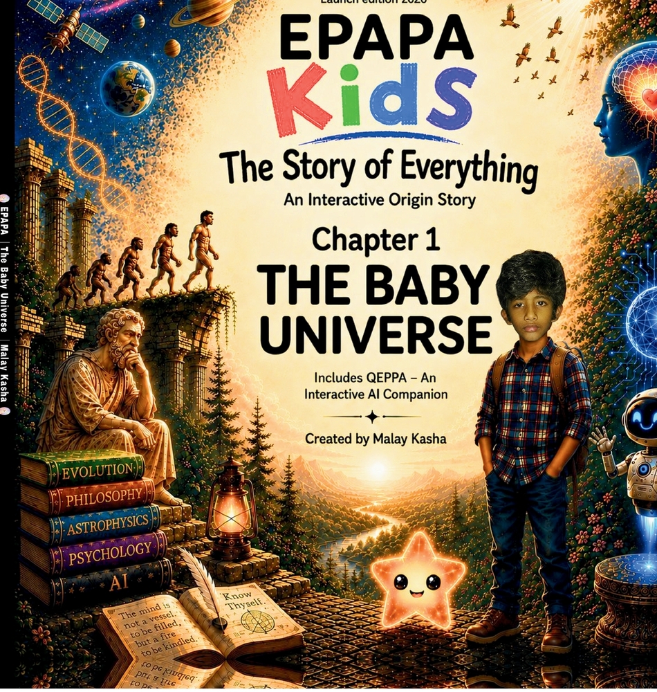 EPAPA Kids: Chapter 7 - Your Brain: Your Personal Universe: A Cinematic Journey Through Neurons, Memory, Imagination, and the Amazing Human Brain for cover