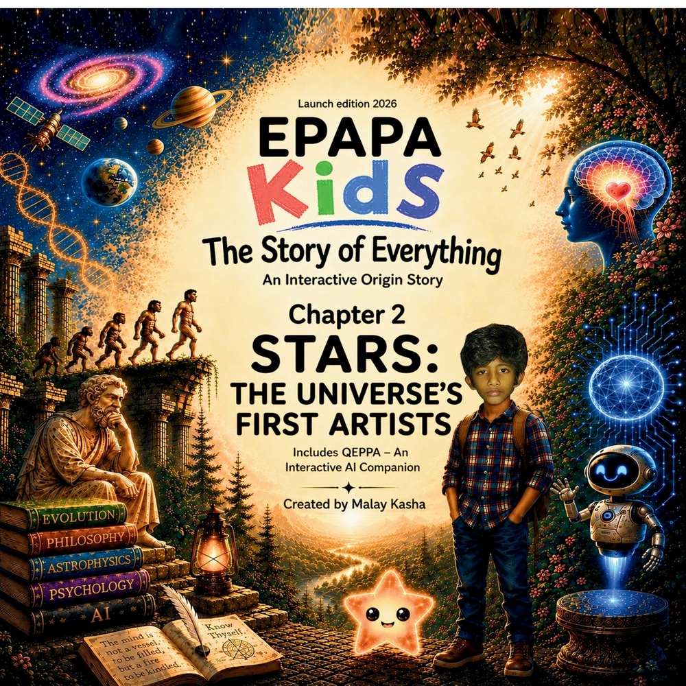EPAPA Kids: Chapter 7 - Your Brain: Your Personal Universe: A Cinematic Journey Through Neurons, Memory, Imagination, and the Amazing Human Brain for cover