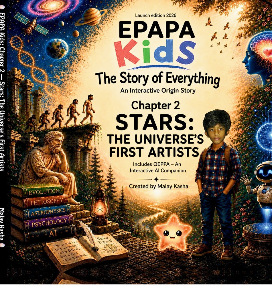 EPAPA Kids: Chapter 7 - Your Brain: Your Personal Universe: A Cinematic Journey Through Neurons, Memory, Imagination, and the Amazing Human Brain for cover