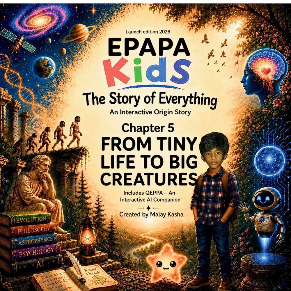 EPAPA Kids: Chapter 7 - Your Brain: Your Personal Universe: A Cinematic Journey Through Neurons, Memory, Imagination, and the Amazing Human Brain for cover