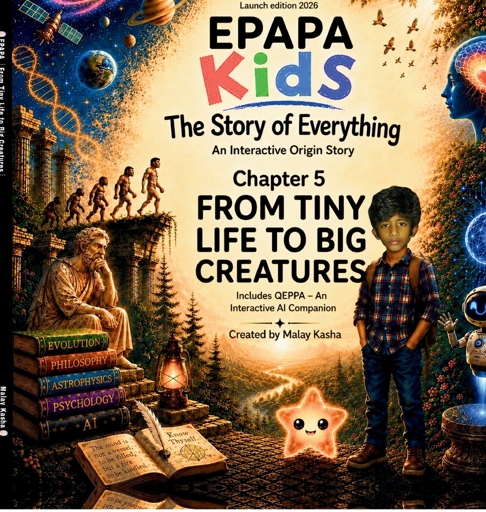 EPAPA Kids: Chapter 7 - Your Brain: Your Personal Universe: A Cinematic Journey Through Neurons, Memory, Imagination, and the Amazing Human Brain for cover