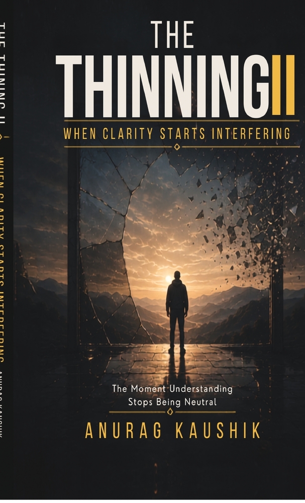 The Thinning II - When Clarity Starts Interfering: The Moment Understanding Stops Being Neutral cover