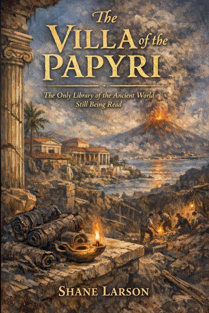The Villa of the Papyri: The Only Library of the Ancient World Still Being Read cover