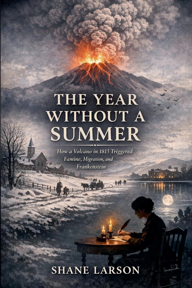 The Year Without a Summer: How a Volcano in 1815 Triggered Famine, Migration, and Frankenstein cover