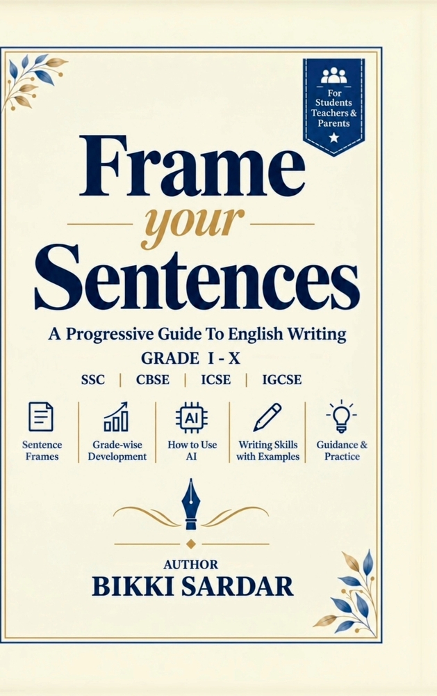 Frame Your Sentences: A Progressive Guide to English Writing cover