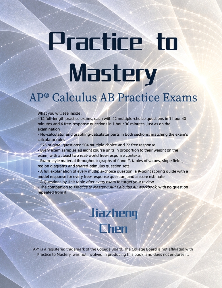 Practice to Mastery: AP Calculus BC Workbook cover