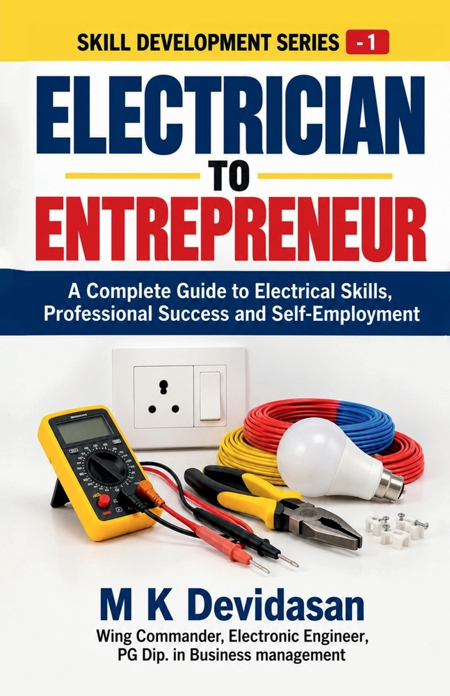 Electrician to Entrepreneur: A Practical Guide to Electrical Skills and Self-Employment cover