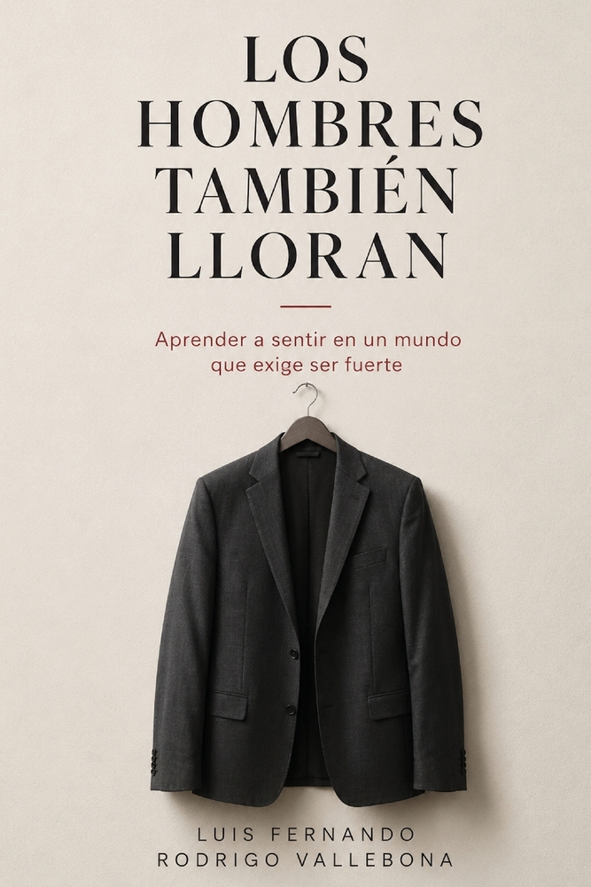 Los Hombres También Lloran: Aprender a sentir en un mundo que exige ser fuerte cover