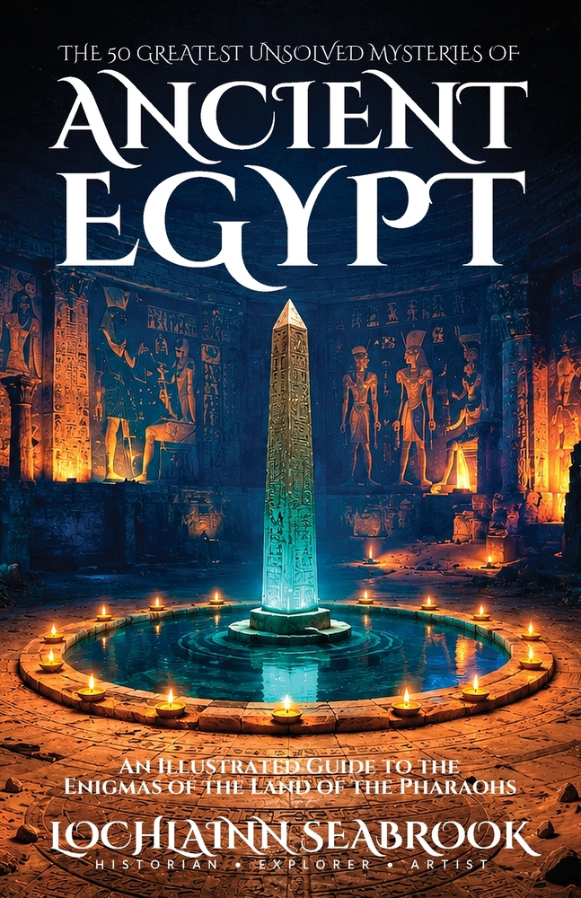 The 50 Greatest Unsolved Mysteries of Ancient Egypt: An Illustrated Guide to the Enigmas of the Land of the Pharaohs cover