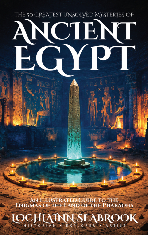 The 50 Greatest Unsolved Mysteries of Ancient Egypt: An Illustrated Guide to the Enigmas of the Land of the Pharaohs cover