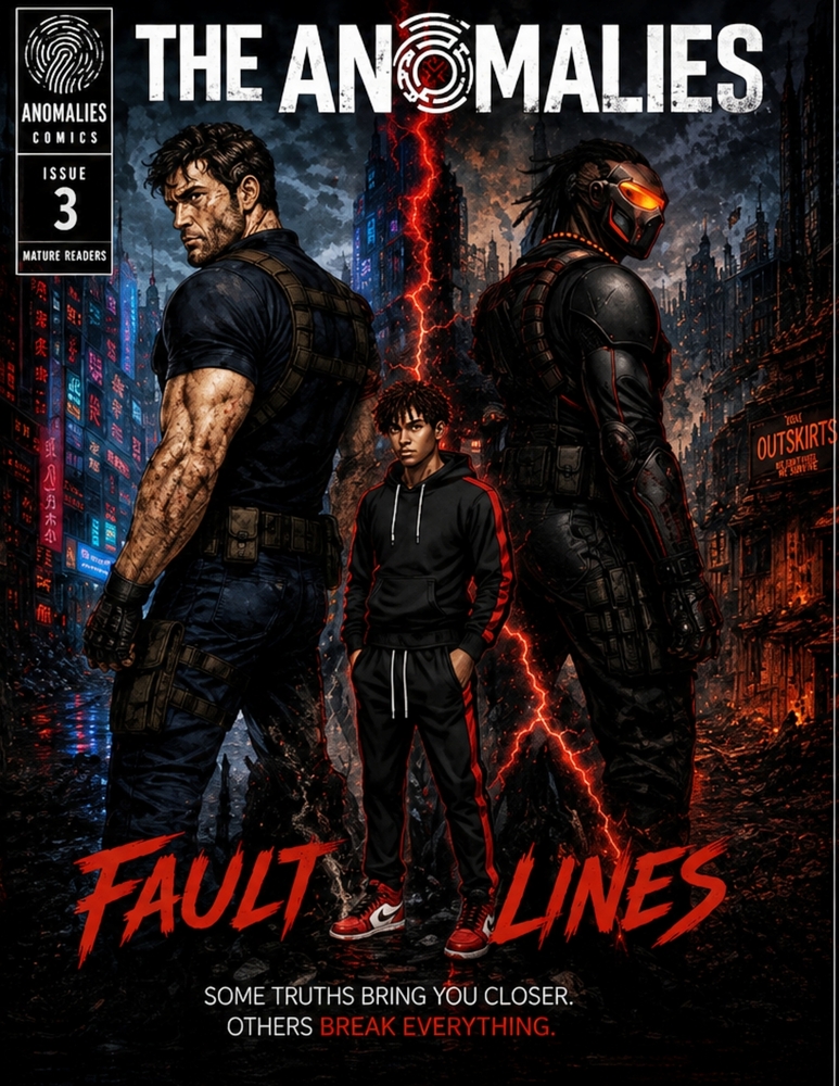 The Anomalies issue 3: Fault Lines cover