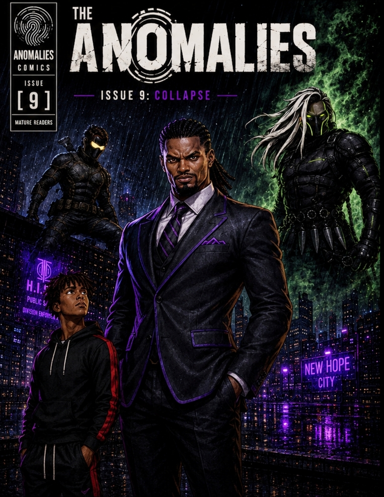 The Anomalies issue 9: Collapse cover